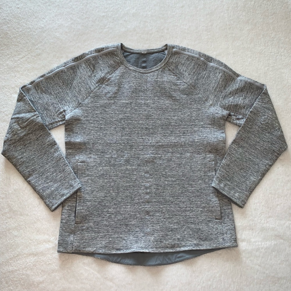 Lululemon Men’s Gray 3M Crewneck Sweatshirt Size M